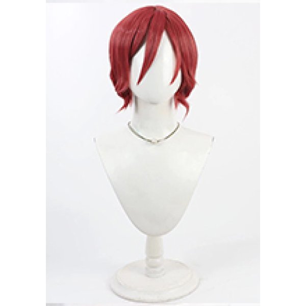 画像1: 刀剣乱舞 とうらぶ 新刀剣男士 太刀 面影 コスプレウィッグ (1)