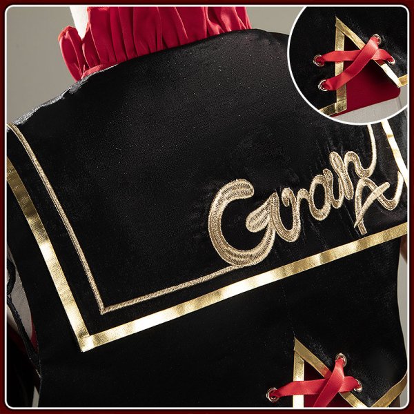 画像8: 【25%OFF】ウマ娘プリティーダービー グランアレグリア 勝負服 コスプレ衣装 (8)