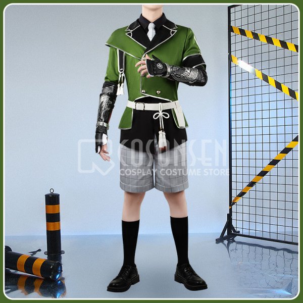 画像2: 【20%OFF】刀剣乱舞 とうらぶ 新刀剣男士 短刀 倶利伽羅江 コスプレ衣装 (2)