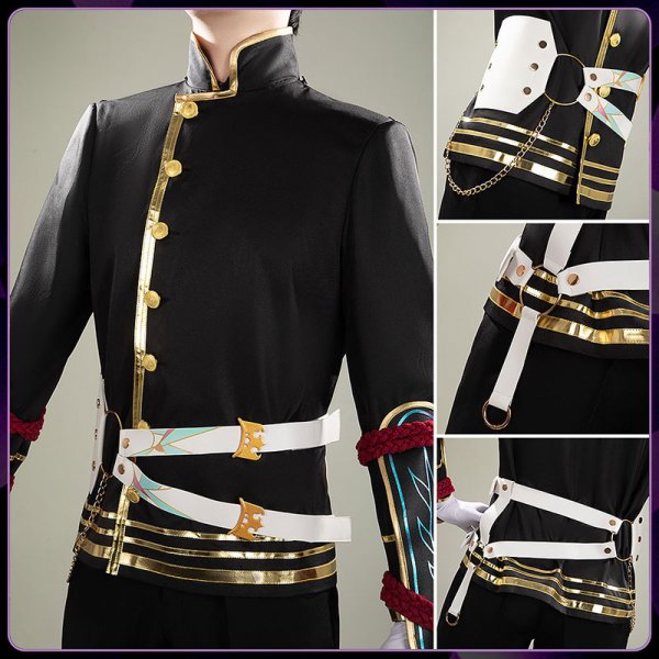 画像9: 【20%OFF】刀剣乱舞 とうらぶ 新刀剣男士 太刀 面影 コスプレ衣装 (9)