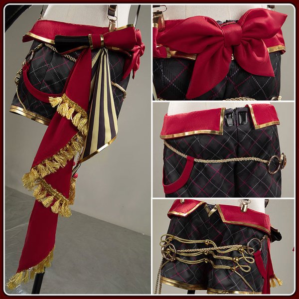 画像10: 【25％OFF】ウマ娘プリティーダービー グランアレグリア 勝負服 コスプレ衣装 (10)