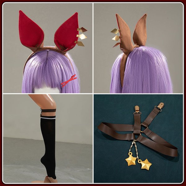 画像11: 【25％OFF】ウマ娘プリティーダービー グランアレグリア 勝負服 コスプレ衣装 (11)