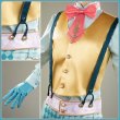 画像8: 【25％OFF】ツイステ風 ホワイトラビットフェス ラビット・ウェア フロイド コスプレ衣装 (8)