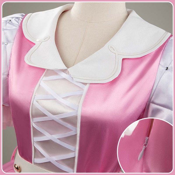 画像7: 【25％OFF】バーチャルYouTuber Vtuber 早乙女ベリー 「White Bright Live！」 ホワイトデー衣装 コスプレ衣装 (7)