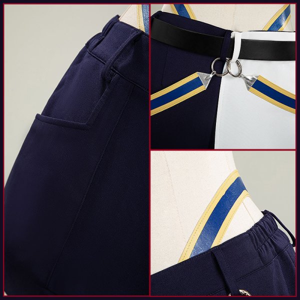 画像8: 【25％OFF】ウマ娘 シンデレラグレイ オグリキャップ カサマツ ステージ衣装 コスプレ衣装 (8)