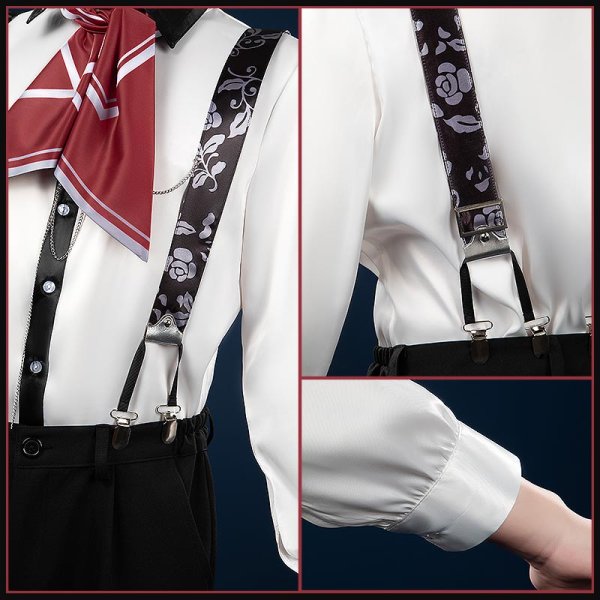 画像9: 【20％OFF】バーチャルYouTuber Vtuber 三枝明那 助手衣装 コスプレ衣装 (9)