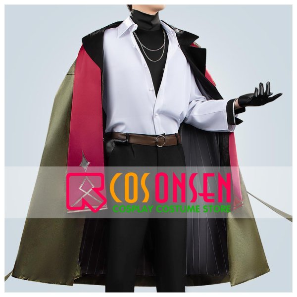 画像1: 【20％OFF】バーチャルYouTuber Vtuber シェリン 探偵衣装 コスプレ衣装 (1)