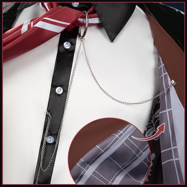 画像8: 【20％OFF】バーチャルYouTuber Vtuber 三枝明那 助手衣装 コスプレ衣装 (8)