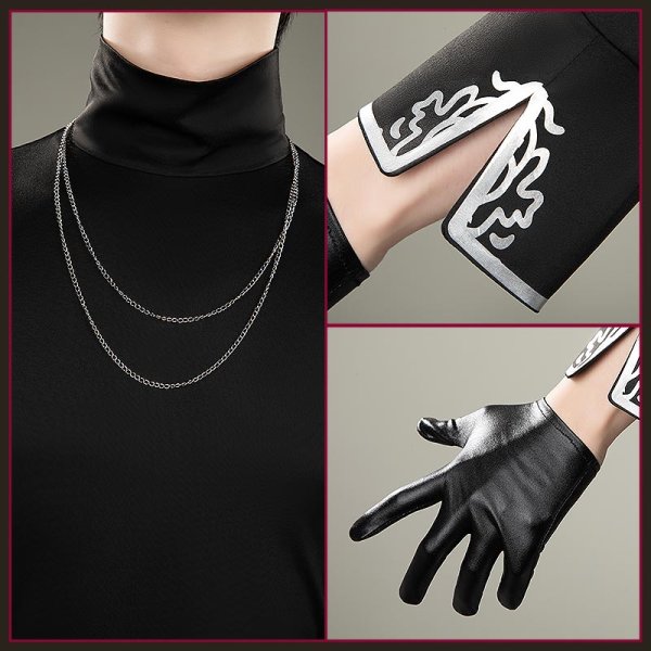 画像11: 【20％OFF】バーチャルYouTuber Vtuber シェリン 探偵衣装 コスプレ衣装 (11)