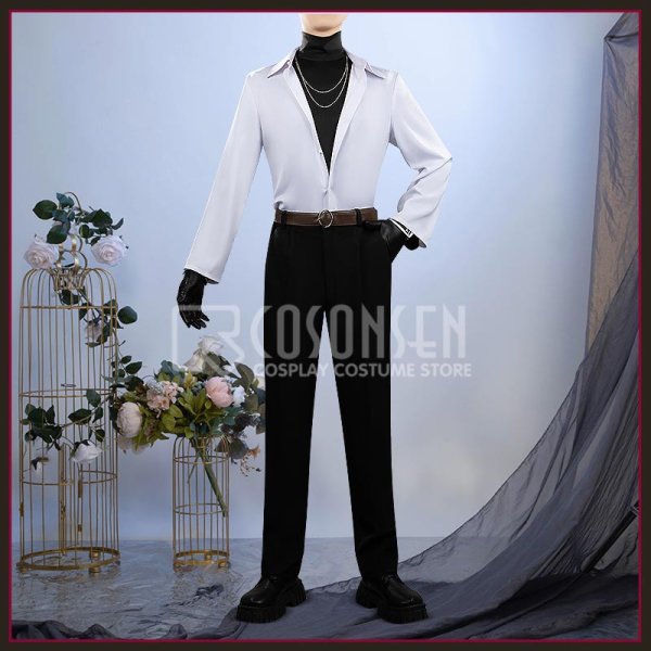 画像4: 【20％OFF】バーチャルYouTuber Vtuber シェリン 探偵衣装 コスプレ衣装 (4)