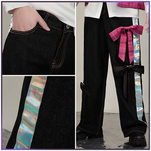 画像10: 【25％OFF】バーチャルYouTuber Vtuber 3rd Anniversary 渡会雲雀 コスプレ衣装 (10)