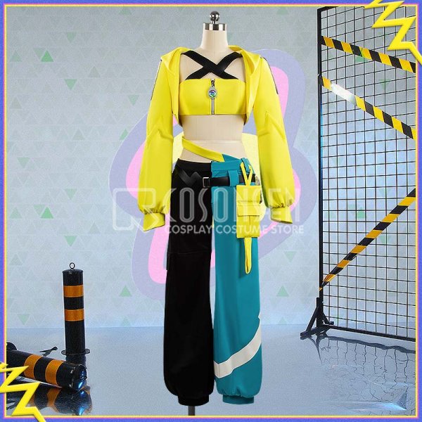 画像2: 【25％OFF】ポケモン ポケモンZA カナリィ コスプレ衣装 (2)