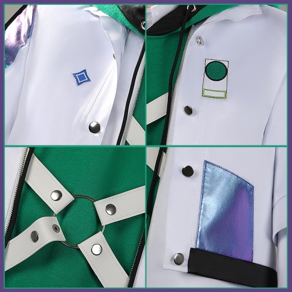 画像7: 【25％OFF】バーチャルYouTuber Vtuber Buddy Mode Type 叢雲 コスプレ衣装 (7)