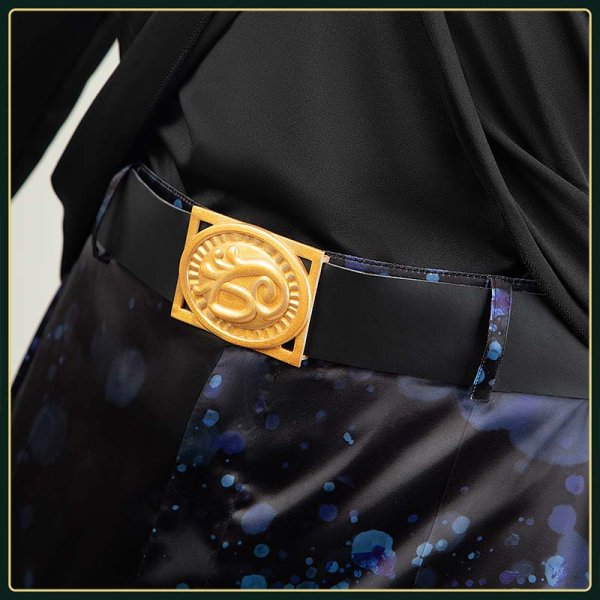 画像9: 【25％OFF】ツイステ風 珊瑚の海 渚のセレブレイト ジェイド コスプレ衣装 (9)