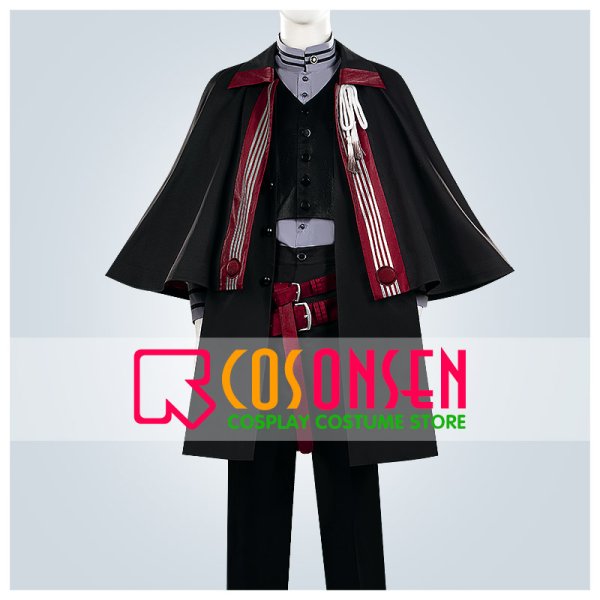 画像1: 【25％OFF】バーチャルYouTuber Vtuber 佐伯イッテツ 新衣装 コスプレ衣装 (1)