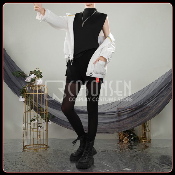 画像3: アークナイツ arknights 能天使 エクシア 日常着 コスプレ衣装 (3)