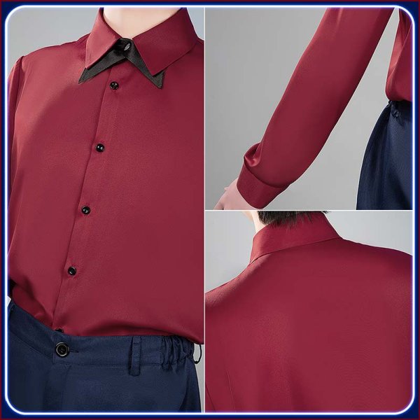 画像7: 【25％OFF】バーチャルYouTuber Vtuber 加賀美ハヤト 新3D衣装 コスプレ衣装 (7)