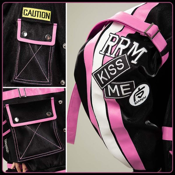 画像9: 【25％OFF】バーチャルYouTuber Vtuber 魔界ノりりむ 宇宙コンセプト新衣装 コスプレ衣装 (9)