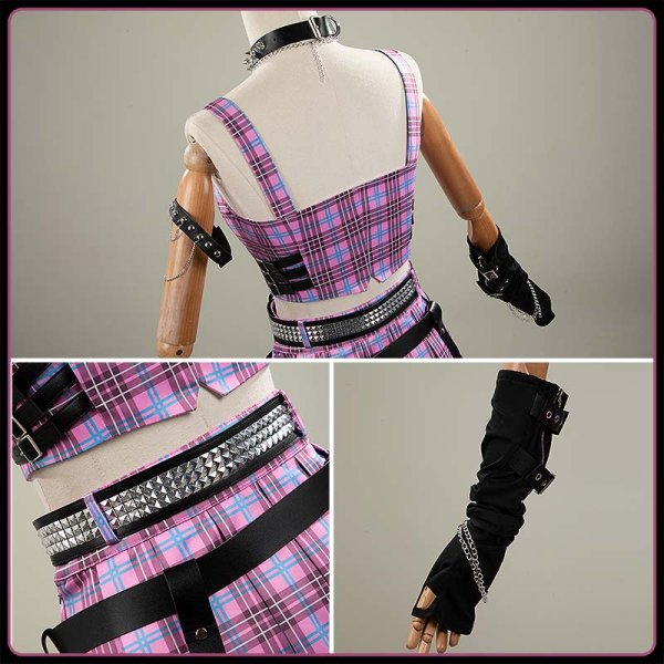 画像11: 【25％OFF】バーチャルYouTuber Vtuber 魔界ノりりむ 宇宙コンセプト新衣装 コスプレ衣装 (11)