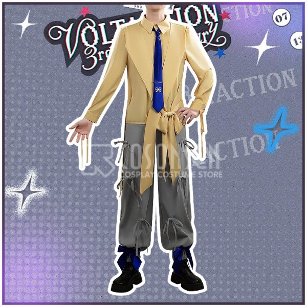 画像4: 【25％OFF】バーチャルYouTuber Vtuber 3rd Anniversary 四季凪アキラ コスプレ衣装 (4)