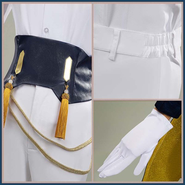 画像9: 【25％OFF】バーチャルYouTuber Vtuber 伏見ガク SYMPHONIA 5周年ライブ衣装 コスプレ衣装 (9)