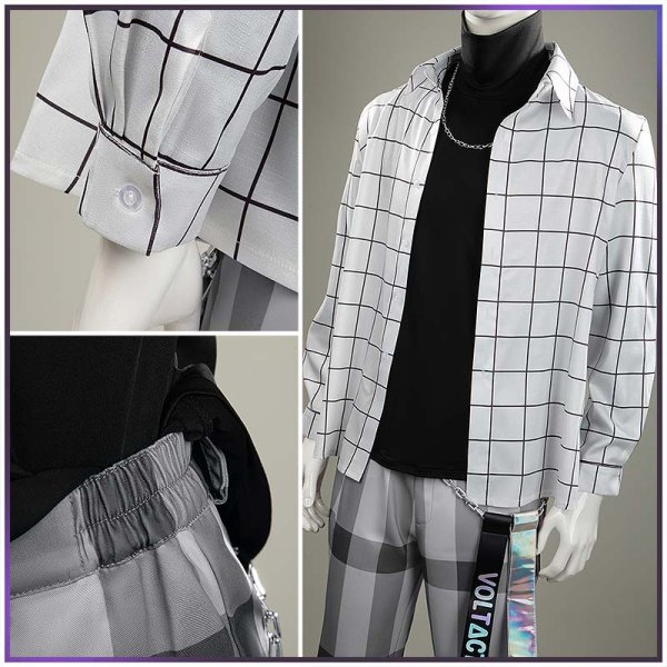 画像10: 【25％OFF】バーチャルYouTuber Vtuber 3rd Anniversary セラフ コスプレ衣装 (10)