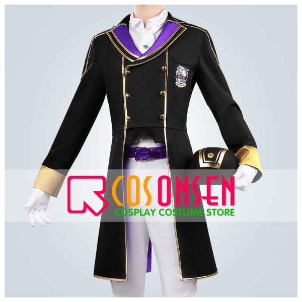 画像1: 【25％OFF】ツイステ風 馬術部 クラブ・ウェア セベク コスプレ衣装 (1)