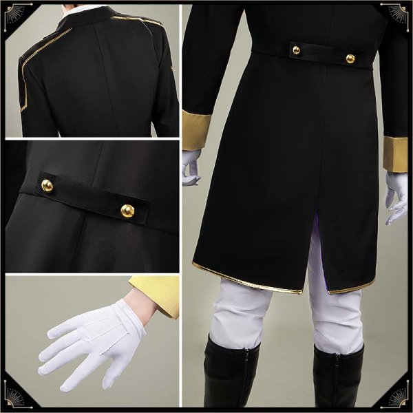 画像8: 【25％OFF】ツイステ風 馬術部 クラブ・ウェア セベク コスプレ衣装 (8)