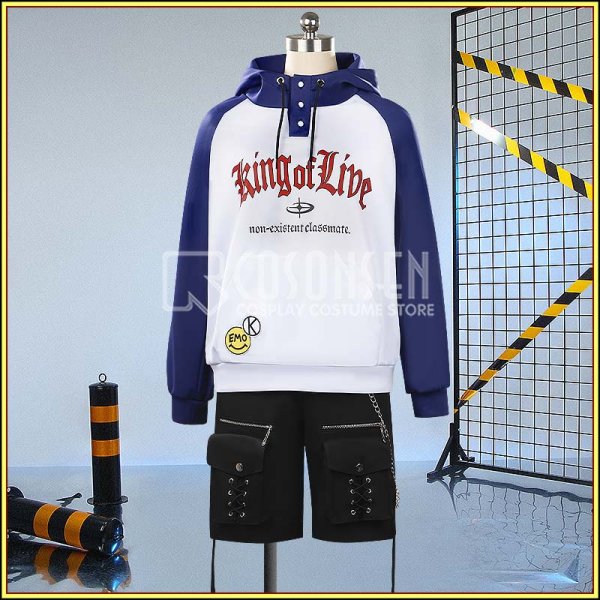 画像4: 【25％OFF】バーチャルYouTuber Vtuber 卯月コウ 宇宙コンセプト新衣装 コスプレ衣装 (4)