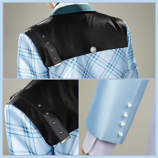 画像8: 【25％OFF】バーチャルYouTuber Vtuber すぷれあ 皇れお コスプレ衣装 (8)