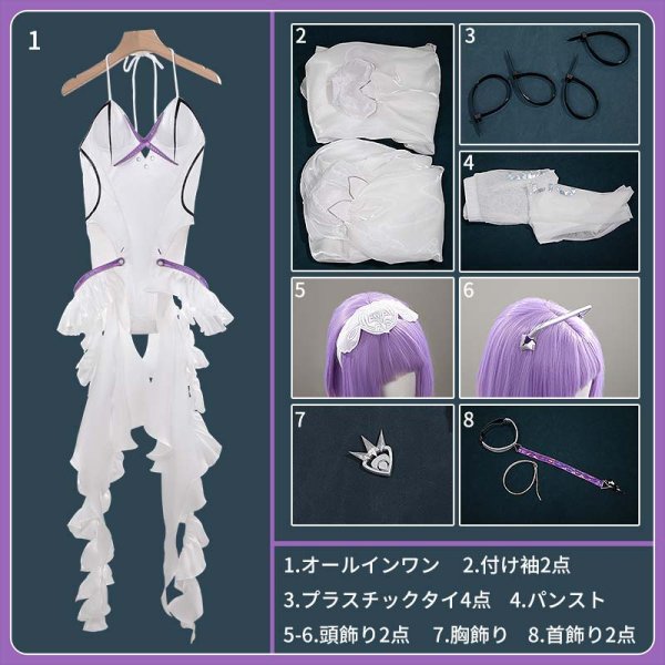 画像11: 【25％OFF】勝利の女神 NIKKE ニケ リバーレリオ コスプレ衣装 (11)