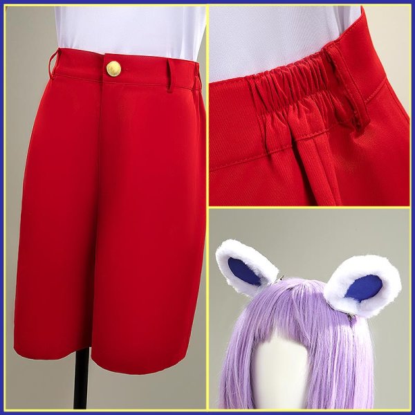 画像11: あんスタ風 『クマクマレスＱ』 仁兎 姫宮 遊木 月永 カンナ ルーム衣装 コスプレ衣装 (11)