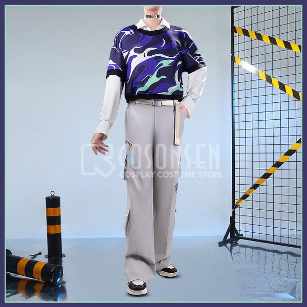 画像2: 【25％OFF】バーチャルYouTuber Vtuber すぷれあ 花籠つばさ コスプレ衣装 (2)