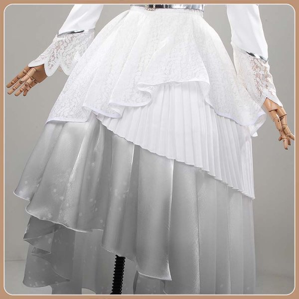 画像10: 【25%OFF】ウマ娘 プリティーダービー 雪白の夢路 ドリームジャーニー クリスマス衣装 コスプレ衣装 (10)