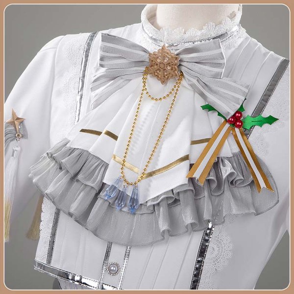 画像6: 【25%OFF】ウマ娘 プリティーダービー 雪白の夢路 ドリームジャーニー クリスマス衣装 コスプレ衣装 (6)