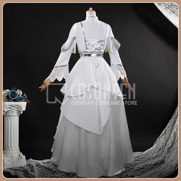 画像3: 【25%OFF】ウマ娘 プリティーダービー 雪白の夢路 ドリームジャーニー クリスマス衣装 コスプレ衣装 (3)