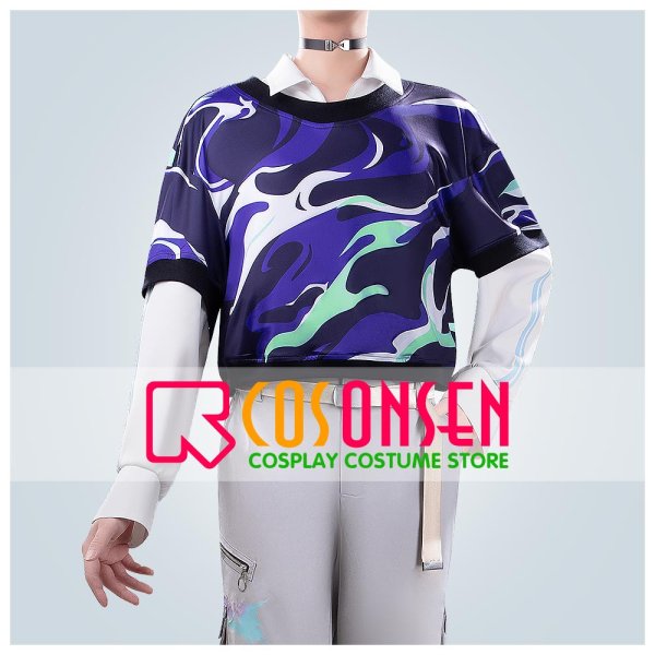 画像1: 【25％OFF】バーチャルYouTuber Vtuber すぷれあ 花籠つばさ コスプレ衣装 (1)