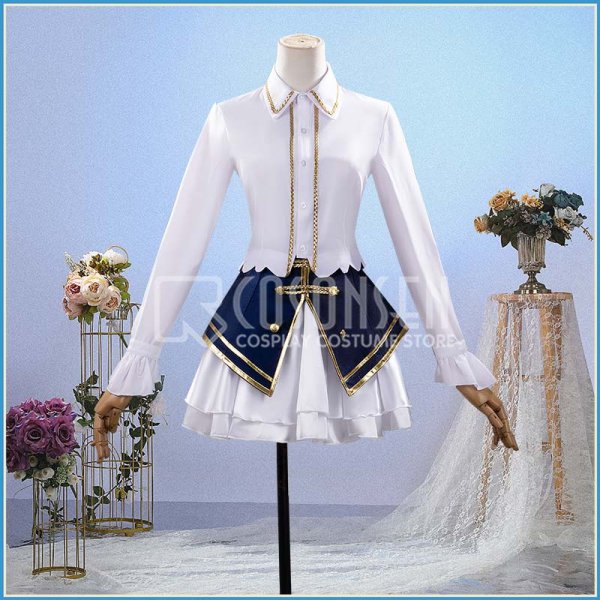 画像4: 【20％OFF】バーチャルYouTuber Vtuber 小清水透 SYMPHONIA 5周年 ライブ衣装 コスプレ衣装 (4)