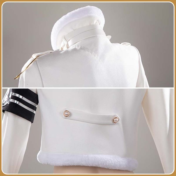 画像8: 【25％OFF】勝利の女神 NIKKE ニケ ブラン フォーチュンエクスプレス コスプレ衣装 (8)