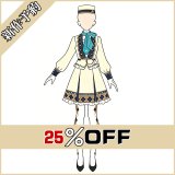 画像: バーチャルYouTuber Vtuber 女性B バニラカラースカート コラボ共通衣装 コスプレ衣装 新作予約