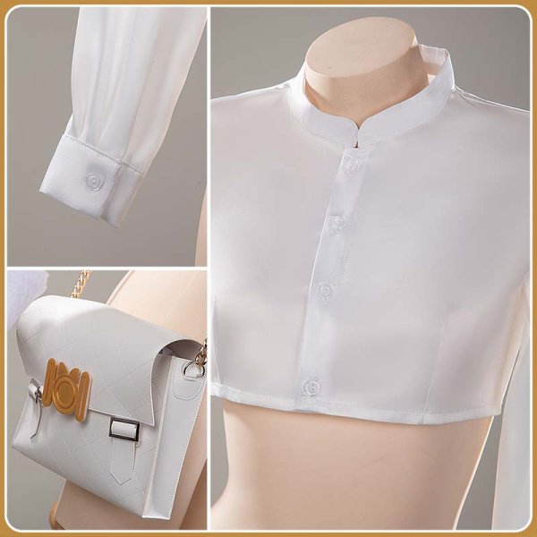 画像9: 【25％OFF】勝利の女神 NIKKE ニケ ブラン フォーチュンエクスプレス コスプレ衣装 (9)