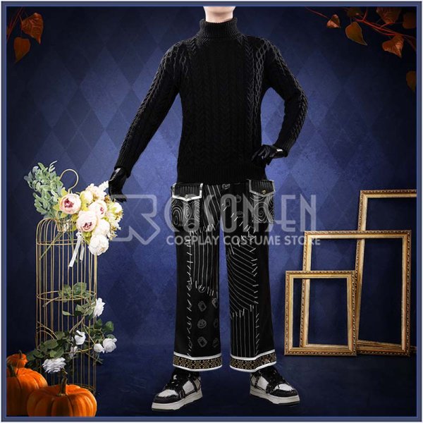 画像4: 【25％OFF】ツイステ風 「Lost in the Book〜初めてのクリスマス〜」 ラギー コスプレ衣装 (4)