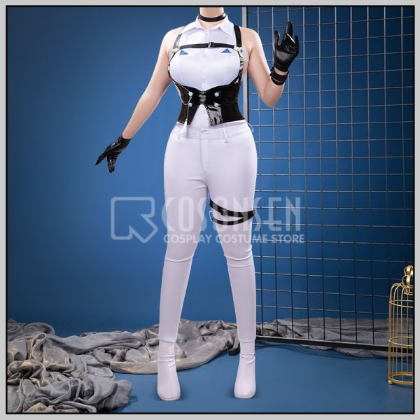 画像4: 【25％OFF】勝利の女神 NIKKE ニケ ブリッド：サイレントトラック コスプレ衣装 (4)