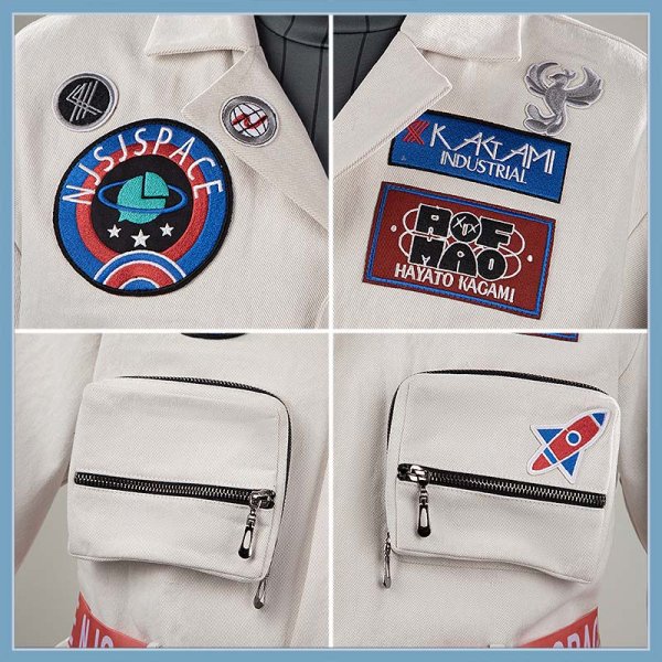 画像6: 【25%OFF】バーチャルYouTuber Vtuber UCHU PARTY! -4th Anniv. 加賀美ハヤト コスプレ衣装 (6)