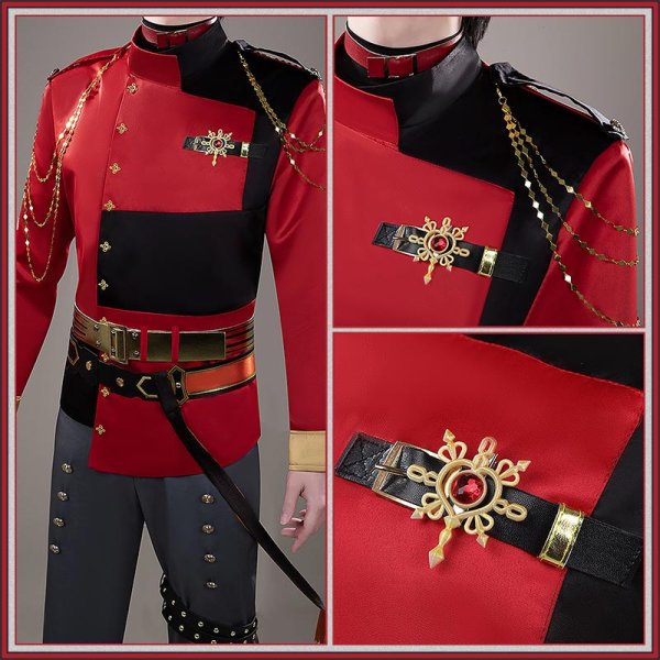 画像5: 【25％OFF】バーチャルYouTuber Vtuber 北見遊征 IMPACT太陽組 グッズ衣装 コスプレ衣装 (5)