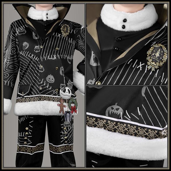 画像5: 【25%OFF】ツイステ風 「Lost in the Book〜初めてのクリスマス〜」 デュース コスプレ衣装 (5)