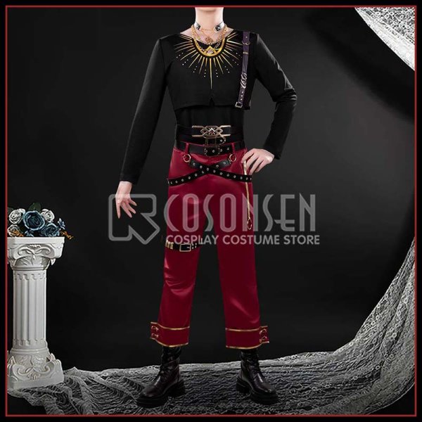 画像4: 【25%OFF】バーチャルYouTuber Vtuber 渡会雲雀 IMPACT太陽組 グッズ衣装 コスプレ衣装 (4)