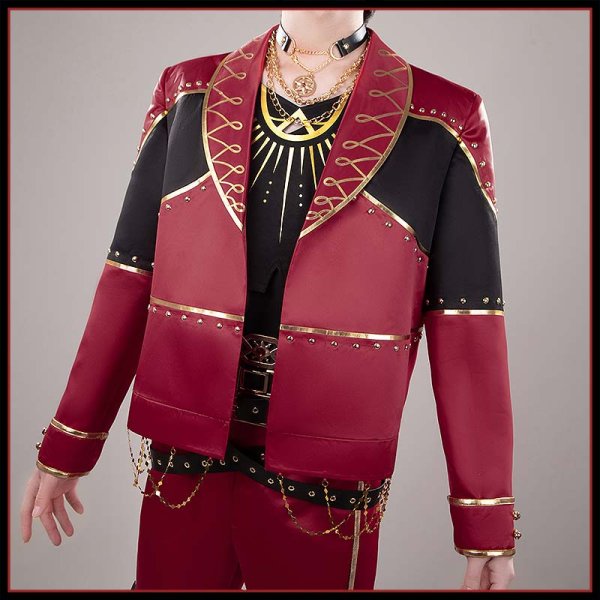 画像6: 【25%OFF】バーチャルYouTuber Vtuber 渡会雲雀 IMPACT太陽組 グッズ衣装 コスプレ衣装 (6)