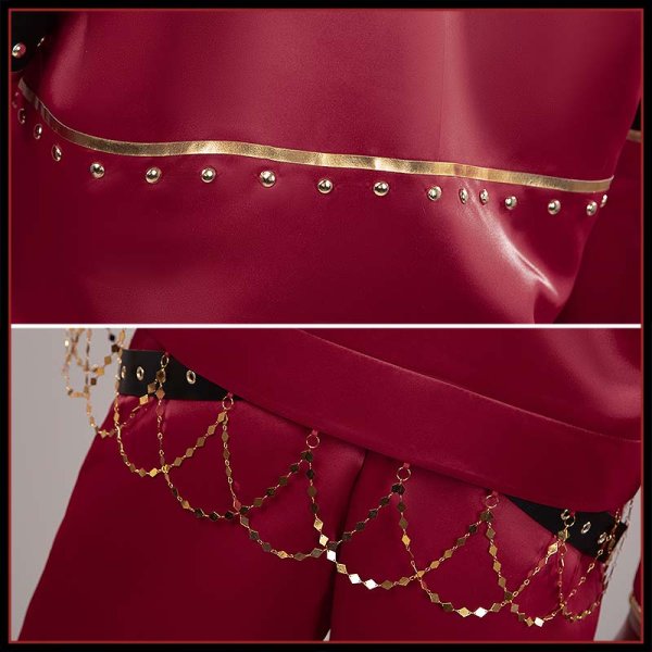 画像8: 【25%OFF】バーチャルYouTuber Vtuber 渡会雲雀 IMPACT太陽組 グッズ衣装 コスプレ衣装 (8)