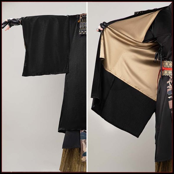 画像9: 【20％OFF】刀剣乱舞 とうらぶ 新刀剣男士 太刀 三郎国宗 コスプレ衣装（肩鎧なし） (9)